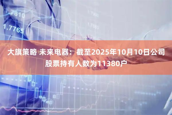 大旗策略 未来电器：截至2025年10月10日公司股票持有人数为11380户